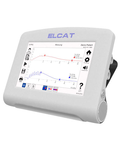 Plethysmograph vasoport